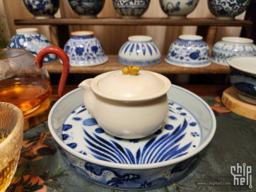 分享一下今天喝的茶 --- 昔归单株 古树晒红（一）