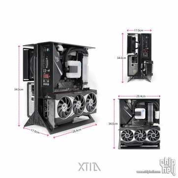 Xproto-ATX XTIA ATX开放式机箱 16L ATX