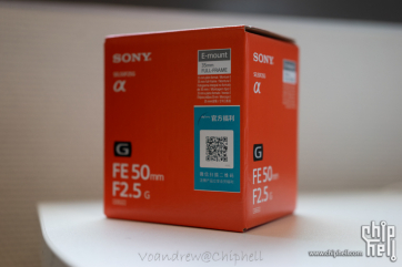 新入了一个冷门头Sony FE50mm F2.5 G