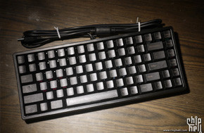 买了把Noppoo MINI84  巧克力键盘，秀一下