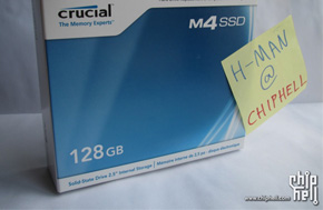 Micron 镁光 M4 128G 开箱, 带速度开机视频
