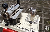 [CHH首发][Wilesco]Dampfturbine T90 蒸汽机模型_#工业革命怀旧#
