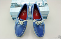 我为鞋子狂-Sperry Top Sider 蓝色船鞋