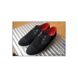 CHH红黑基色Style-【Lacoste】春秋款英伦休闲鞋