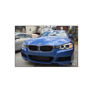 闹市里的一抹骚蓝---BMW 335xi Msport鉴赏