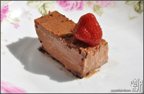 [烘焙]草莓巧克力芝士蛋糕