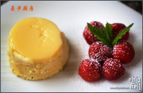 [甜点] - Soufflé Lemon Pudding 舒芙蕾柠檬布丁