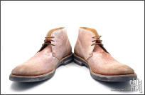 【Maison Martin Margiela】Washed-Leather Desert Boots