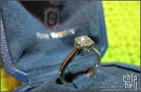 女王，嫁给我吧！"HW" Diamond Engagement Ring