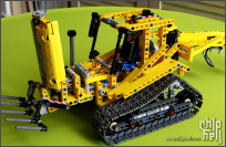 【记录】暴力美学 LEGO 42006 B状态，6岁儿子作品！