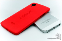骚红五儿子伪开箱，nexus5与iphone5对比show