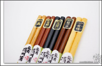 5种特选唐木筷子,材料实木,方头棱角