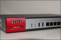 【全球首测】ZyXEL ZyWALL USG-110 UTM 安全路由器开箱测试