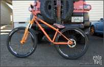 Ns Bike dirt jumper 土坡车 大街 自己拼 橘色战车