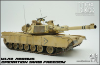 田宫35269 U.S. M1A2 艾布拉姆斯 主战坦克 完工