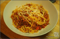 [CHH美食节]Gli spaghetti alla bolognese