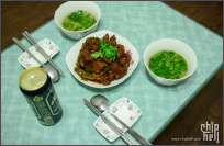 [中餐] 周末美食 - 牛肉炖辣椒