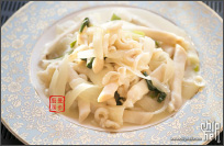 【曼步厨房】简简单单家常菜 – 姜葱竹蛏