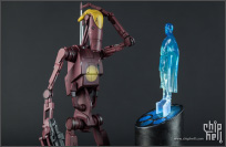 [Sideshow]Geonosis Commander Battle Droid & Count Dooku Hologram