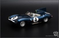 量产18比例的顶峰——1/18 EXOTO Jaguar D-Type 'Short Nose' 1956