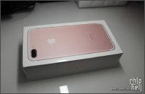 iPhone 7 plus 玫瑰金 128GB开箱 简单对比