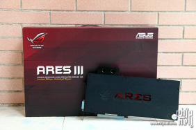 华硕战神3 ARES III 限量版水冷显卡开箱简测~~~