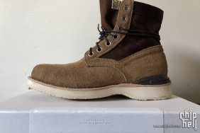 漫步表参道的Chic之选 visvim 7-HOLE `73-FOLK CAMEL