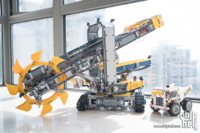 巨兽贺新年 Lego科技旗舰42055斗轮式挖掘机