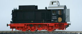 顶级火车模型开箱分享---Dingler V36 内燃机车