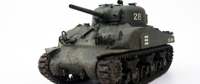 威龙 二战美军 M4谢尔曼坦克
