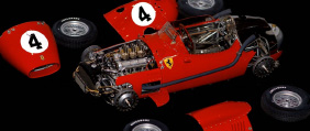 前置引擎赛车的最后胜利——1/18 Exoto Xs Ferrari Dino 246F1   4#