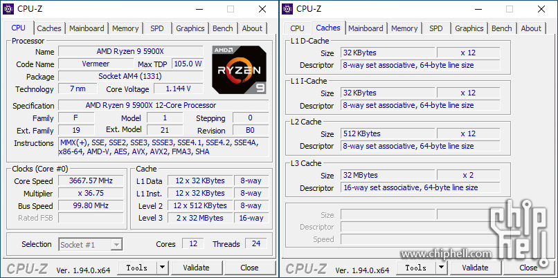 AMD Ryzen 9 5950X & 5900X 评测- 处理器- Chiphell - 分享与交流用户体验