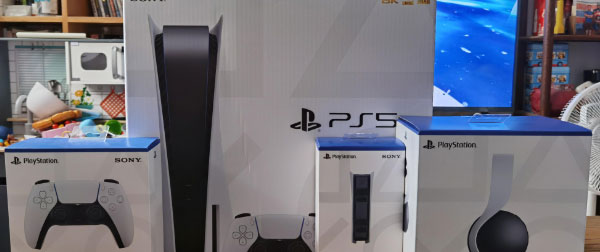 PlayStation5 国行 光驱版主机及配件开箱
