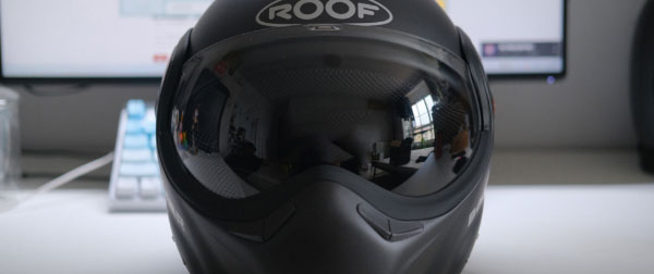 一个机车小白的第一个头盔。ROOF BOXXER二代玻璃纤维揭面盔...