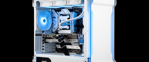 WHITE & BLUE - 打造一台清凉配色的追风者518XTG幻影白游戏主机 ...