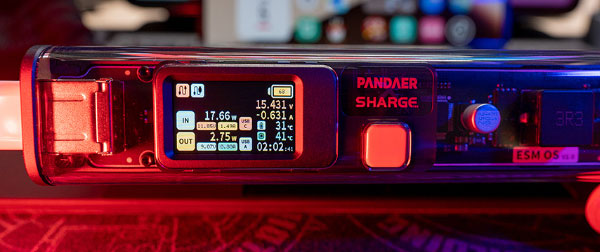 PANDAER闪极130W可视移动电源