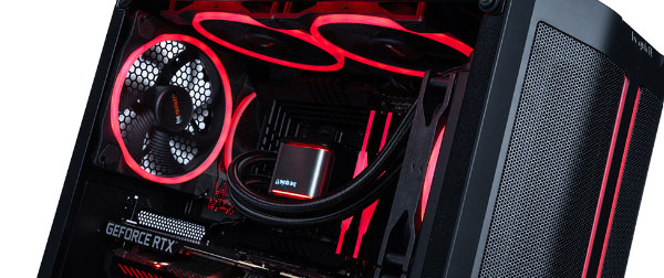 红黑静界—12700K+ROG MAXIMUS Z690 HERO+德商德静界全家桶装机展示