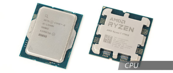 Intel Core i7-12700K vs. Core i5-13600K vs. AMD Ryzen 7 7700X 评测