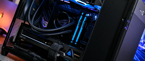 用蓝戟A770装一台生产力主机——13700K+ROG Z690G+AP201侧透装机