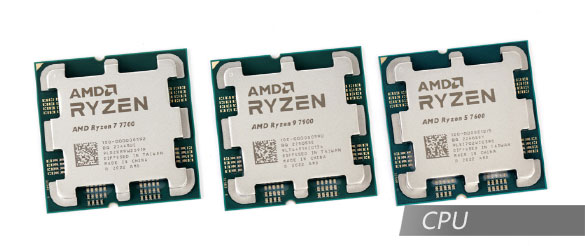 AMD Ryzen 9 7900／Ryzen 7 7700／Ryzen 5 7600 评测