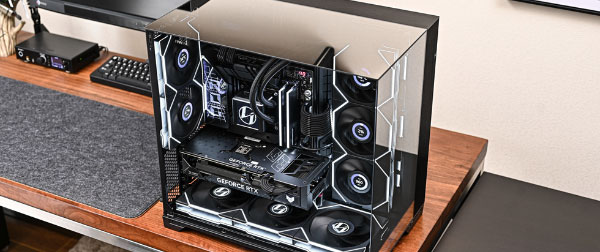 炫酷镜面全景无限——ROG Z790 DARK HERO+TUF4070+联力 O11 VISION 镜面版装机展示 ...