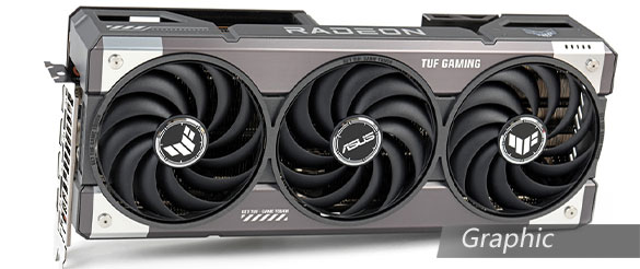 ASUS TUF Gaming Radeon RX 9070 XT OC Edition 16GB GDDR6 评测