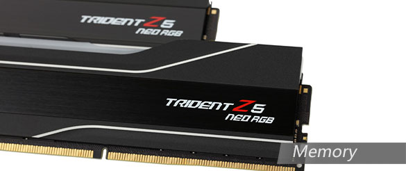 G.SKILL Trident Z5 Neo RGB DDR5 6000MHz C34 128G (64Gx2) 评测