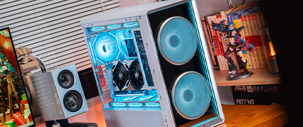 联力 L217INF + 华硕 STRIX B850-G 小吹雪 + 索泰 RTX 5080 天启 装机分享 ...