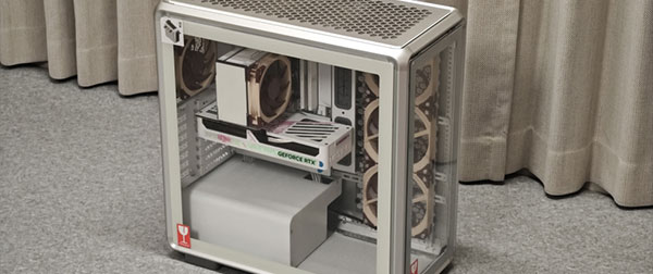 酷冷至尊MF600无光背插风冷装机分享